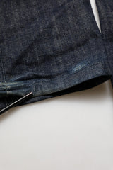 Dolce & Gabbana Dark Blue Relaxed Wide Leg Cotton Denim Jeans