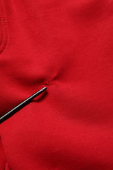 Dolce & Gabbana Red Cotton Drawstring Jogger Men Trouser Pants