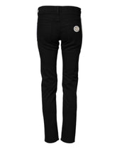 Dolce & Gabbana Black Cotton Stretch Skinny Denim Trouser Jeans