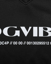 Dolce & Gabbana Black Polyester DGVIB3 Oversized Jersey T-shirt