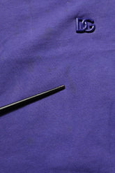 Dolce & Gabbana Violet Cotton Crew Neck Short Sleeve T-shirt