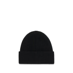 Dolce & Gabbana Black Wool Oves Aries Beanie