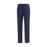 Brunello Cucinelli Blue Wool Oves Aries Dress Pants