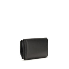 Fendi Black Calf Leather Bos Taurus Wallet