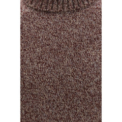 Brunello Cucinelli Bordeaux Wool Oves Aries Turtleneck