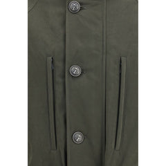 Brunello Cucinelli Bicolor Cotton Full-Length Jacket