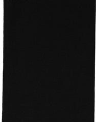 Dolce & Gabbana Black Wool Knitted Neck Shawl Foulard Scarf