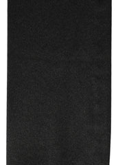 Dolce & Gabbana Men Black Satin Silk Fringed Neck Shawl Scarf