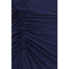 Versace Blue Viscose Casual Dress