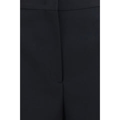 Fendi Black Cotton Casual Pants