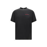 Balenciaga Black Cotton T-Shirt