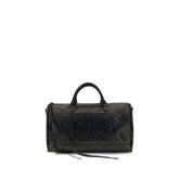 Balenciaga Black Lamb Ovis Aries Luggage And Travel