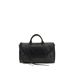 Balenciaga Black Lamb Ovis Aries Shoulder Bag