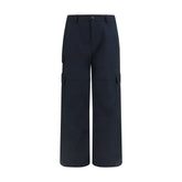 Balenciaga Black Cotton Cargo Pants