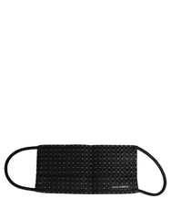 Dolce & Gabbana Yellow DG CASA Logo Elastic Ear Strap Men Face Mask