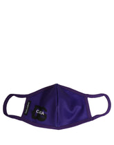 Dolce & Gabbana Purple Polyester DG CASA Logo Elastic Ear Strap Face Mask