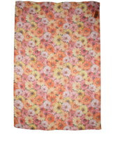 Dolce & Gabbana Multicolor Floral Silk Shawl Stole Scarf