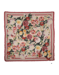 Dolce & Gabbana Multicolor Floral Cashmere Stole Scarf