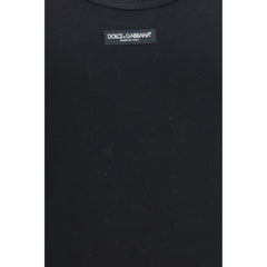 Dolce & Gabbana Black Cotton Top