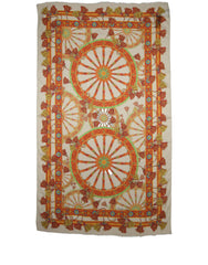 Dolce & Gabbana Multicolor Carretto Print Modal Shawl Scarf