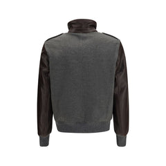 Brunello Cucinelli Gray Cashmere Bomber