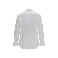 Brunello Cucinelli White Cotton Dress Shirt