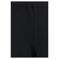 Fendi Black Cashmere Casual Pants