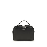 Fendi Black Calf Leather Bos Taurus Handbag
