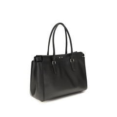 Fendi Black Calf Leather Bos Taurus Shoulder Bag