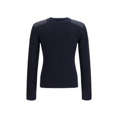 Fendi Blue Wool Oves Aries Sweatshirt