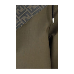 Fendi Bicolor Polyester Full-Length Jacket