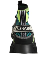 Dolce & Gabbana Multicolor Sorrento Socks Men Sneakers Shoes