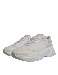 Dolce & Gabbana White Daymaster Men Low Top Sneakers Shoes