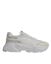 Dolce & Gabbana White Daymaster Men Low Top Sneakers Shoes