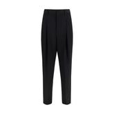 Dolce & Gabbana Black Wool Oves Aries Dress Pants