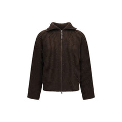 Brunello Cucinelli Brown Cashmere Sweatshirt