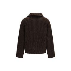 Brunello Cucinelli Brown Cashmere Sweatshirt