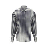 Brunello Cucinelli Multicolor Silk Pattern Shirt