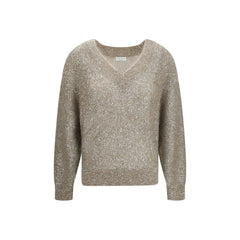 Brunello Cucinelli Beige Polyamide Sweatshirt