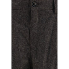 Brunello Cucinelli Brown Wool Oves Aries Cargo Pants