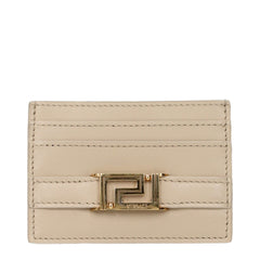 Versace Beige Leather Cardholder