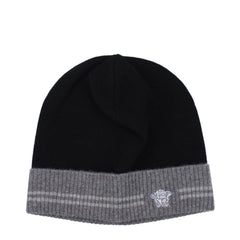 Versace Black Cashmere Beanie