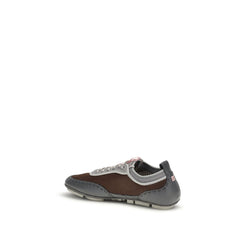 Fendi Multicolor Calf Leather Bos Taurus Athletic Sneakers