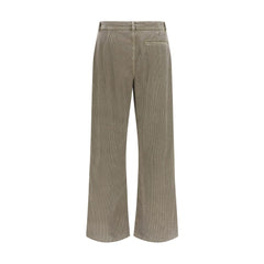 The Row Gray Cotton Casual Pants