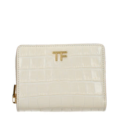 Tom Ford Beige Leather Wallet