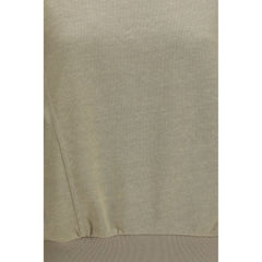 Brunello Cucinelli Beige Cotton Sweatshirt