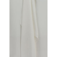 Brunello Cucinelli White Silk Dress Shirt