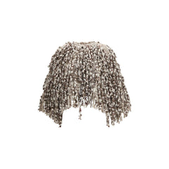 Brunello Cucinelli White Mohair Cardigan