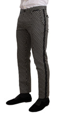 Dolce & Gabbana Black White Check 3 Piece Set MARTINI Suit