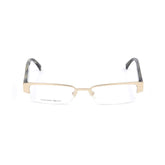 Alexander McQueen Gold Metal Glasses (Frames)